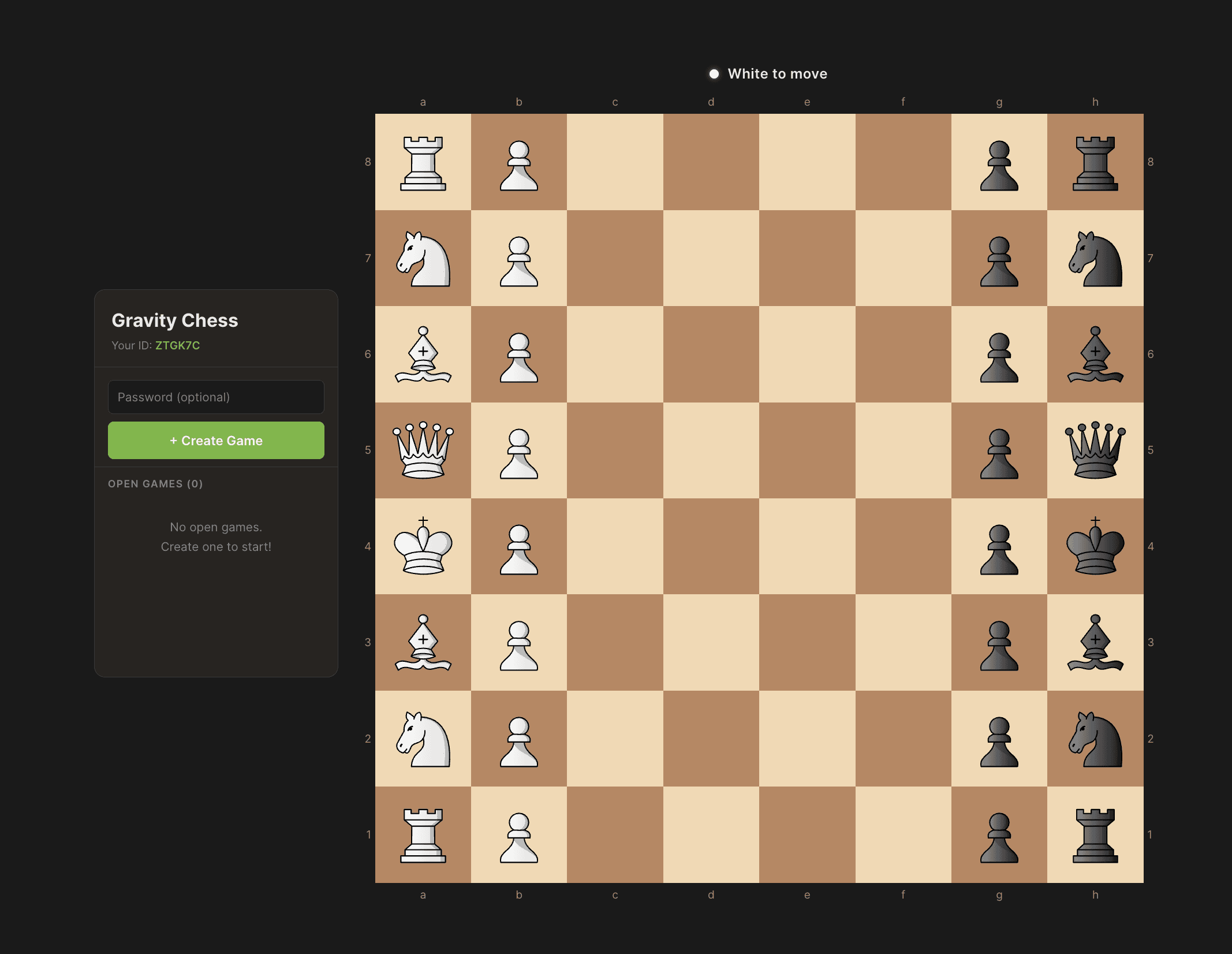 Gravity Chess